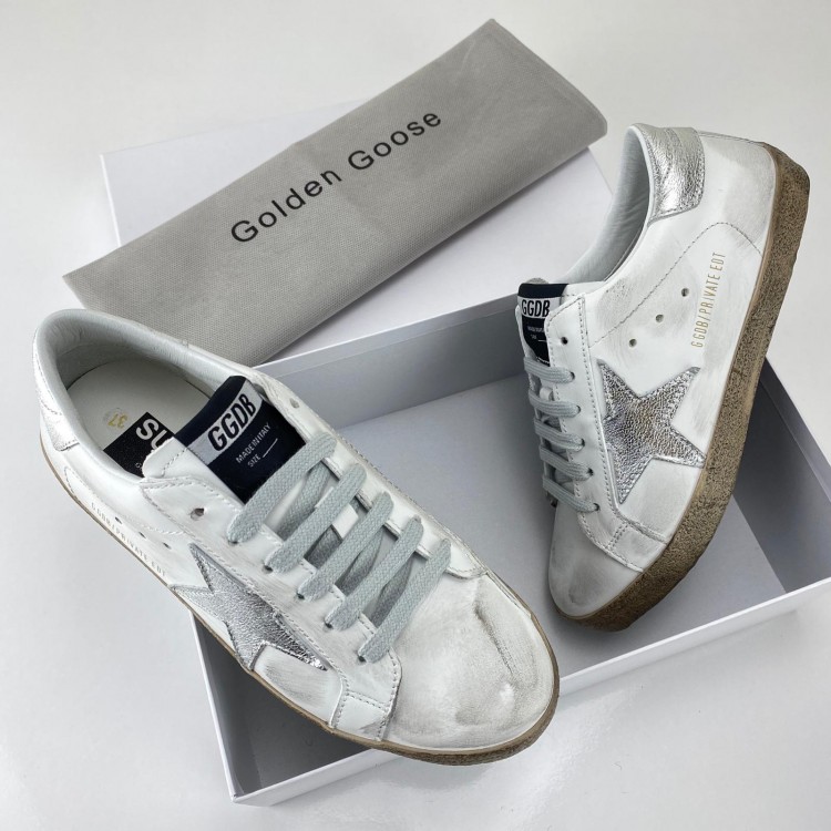 GOLDEN GOOSE SUPER STAR PLATİUM CLASSİC